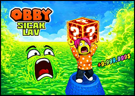 Obby olarak bütün hızınla koş kızgın lavlara yakalanmadan brainrot karakterlerini topla