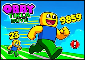 Her tıklamanızla büyüklüğe bir adım daha yaklaştığınız Obby dünyasına dalın, bu alemdeki en büyük ve en güçlü karakter olun - 7