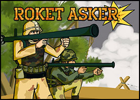 Roket kullanma konusunda usta bir asker olarak çeşitli türdeki ölümcül roketlerle tüm düşman askerlerini yok et - 17
