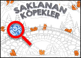 Üstün gözlem becerilerinizi kullanarak güzelce tasarlanmış sahnelerde sinsice saklanmış tüm köpekleri bulun