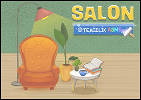Ev çok dağınık bir durumda salondan başlayarak tüm herşeyi temizleyin. Fare ile etkileşimde bulunun - 2