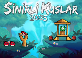 Sinirli bir o kadar da vahşi kuşlarınızı mancınığa yükleyin nişan alın ve düşman yapılarını parçalamak için fırlatın