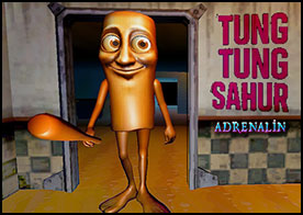Karlı bir adanın ürpertici sessizliğinde yeni bir dehşet yükseliyor Tung Tung Sahur artık ateşli bir öfkeyle ele geçirilmiş lanetli bir tahta figür