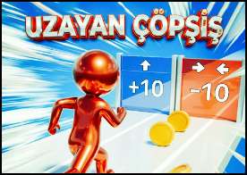 Hiper-basit bu koşu oyununda durmaksızın koşun para toplayın boyunuzu posunuzu uzatıp geliştirin - 1