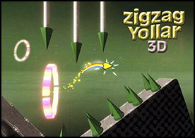 Dönen dişliler, sinsi tuzaklar ve parlayan mücevherlerle dolu dinamik bir 3D yolda uçan fütüristik bir oku kontrol edin - 5